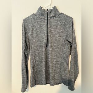 Under Armour Gray Quarter-Zip Sweatshirt